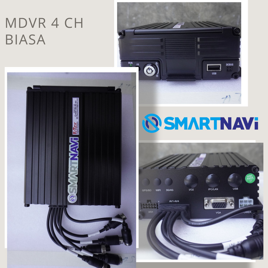 MDVR MOBILE VIDEO RECORDER 4 CH NON ONLINE Bus Taxi Truck Car