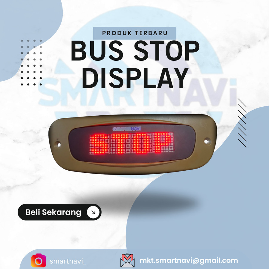 BUS STOP DISPLAY